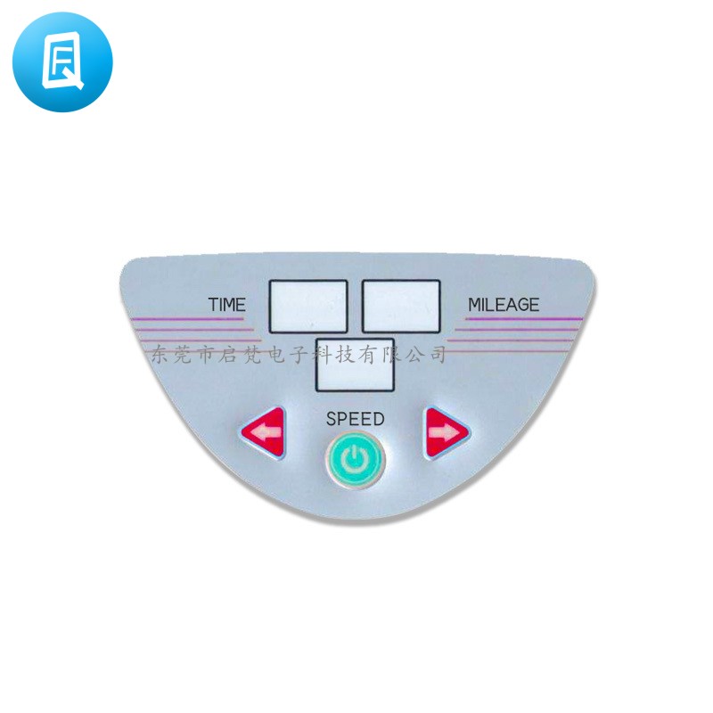 仪器仪表薄膜面贴
